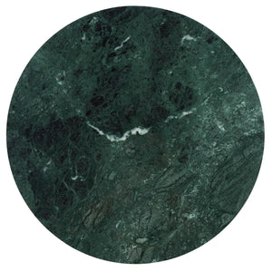 Safavieh Valentia Tall Round Marble Accent Table Green Marble / Mdf  SFV9703C-2BX