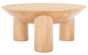 Safavieh Calhoun Round Wood Coffee Table SFV9705A