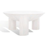 Safavieh Calhoun Round Wood Coffee Table SFV9705B