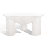 Safavieh Calhoun Round Wood Coffee Table SFV9705B