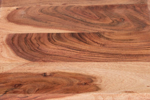 Porter Designs Palmer Solid Acacia Wood Modern End Table Natural 05-215-25-4914