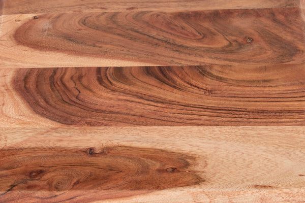 Porter Designs Palmer Solid Acacia Wood Modern End Table Natural 05-215-25-4914