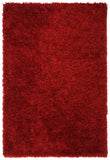 Shag Classic Ultra  Hand Tufted 100% Polyester Pile With Cotton Backing Rug Rust