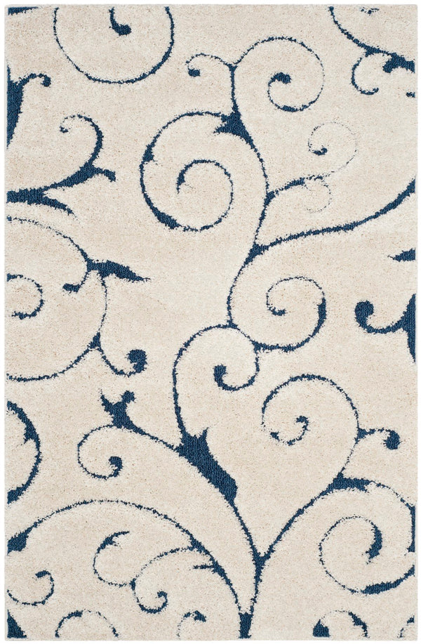 Safavieh Shag Sg455 801 Power Loomed Rug