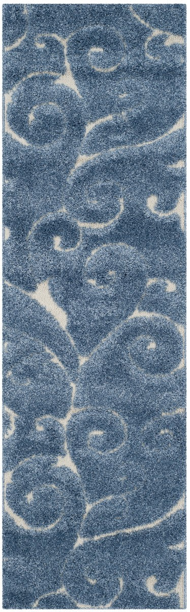 Shag Round Power Loomed Rug – Luxurious Polypropylene Pile with Jute Backing, Made in Turkey