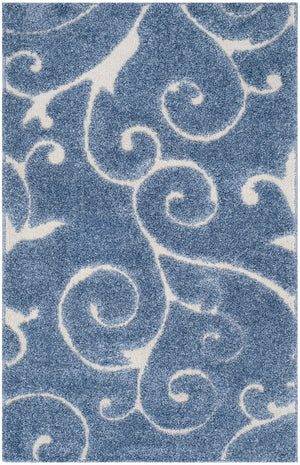 Shag Round Power Loomed Rug – Luxurious Polypropylene Pile with Jute Backing, Made in Turkey