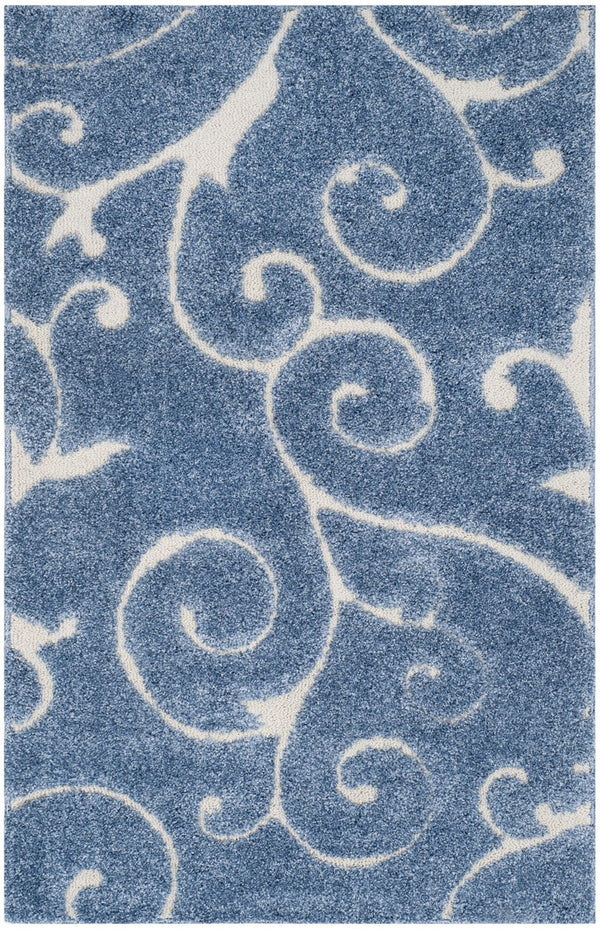 Shag Round Power Loomed Rug – Luxurious Polypropylene Pile with Jute Backing, Made in Turkey