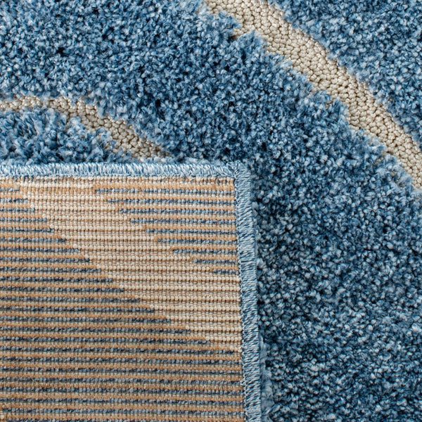 Shag Round Power Loomed Rug – Luxurious Polypropylene Pile with Jute Backing, Made in Turkey