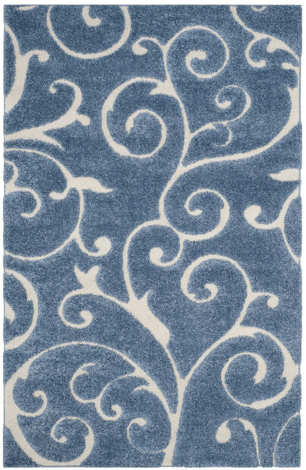 Shag Round Power Loomed Rug – Luxurious Polypropylene Pile with Jute Backing, Made in Turkey