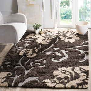 Safavieh Shag Sg458 801 Power Loomed Rug