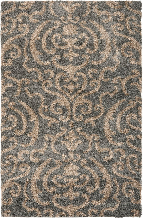Safavieh Shag Sg462 801 Power Loomed Rug
