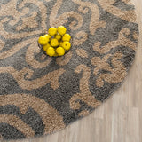 Safavieh Shag Sg462 801 Power Loomed Rug