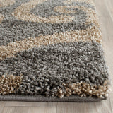 Safavieh Shag Sg462 801 Power Loomed Rug