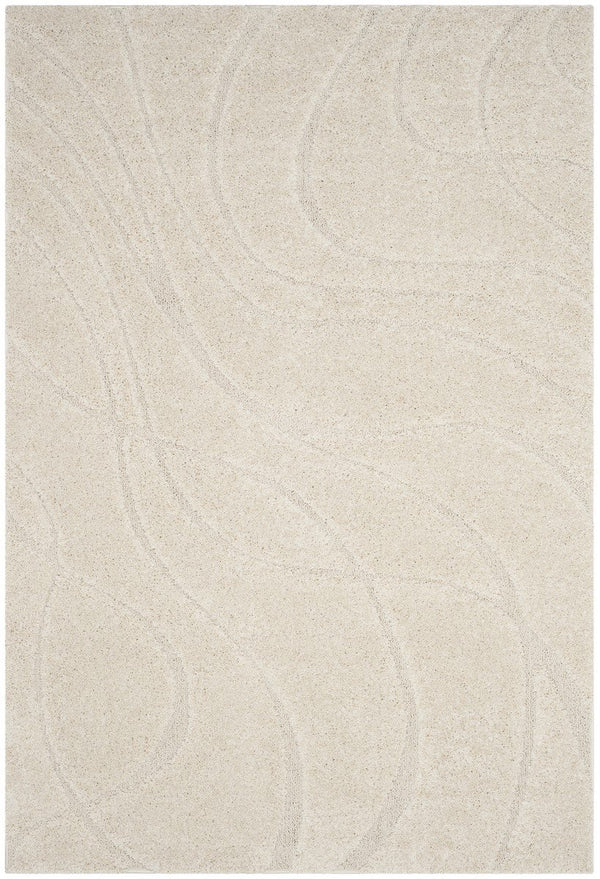 Florida Shag Rug - Ultra-Soft Power Loomed Carpet with Detailed Damask Design for Timeless Elegance