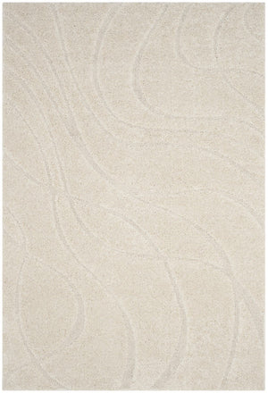 Florida Shag Area Rug - Ultra-Soft Power Loomed Design with Textured High-Low Pile for Comfort