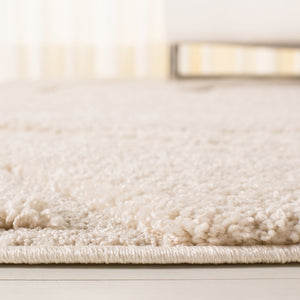 Florida Shag Area Rug - Ultra-Soft Power Loomed Carpet with Textured Damask Vine Design for Home Decor