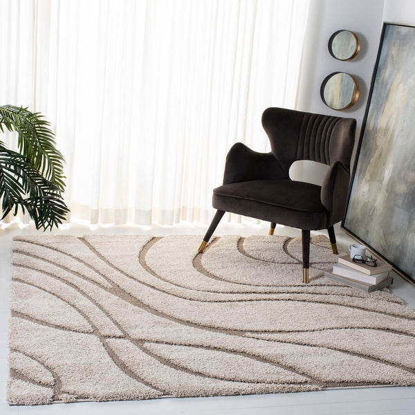 Shag Ultra-Soft Power Loomed Rug with Textured Damask Design for Timeless Elegance and Durability