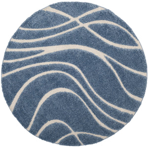 Florida Shag Rug - Ultra-Soft Power Loomed Carpet with Detailed Damask Design for Timeless Elegance