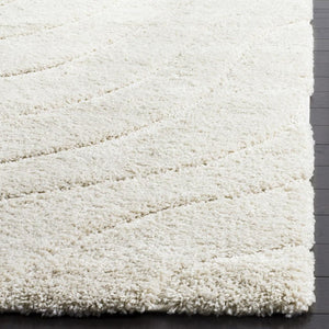 Florida Power Loomed Shag Rug - Ultra-Soft Textured Carpet with Elegant Damask Design for Home Decor