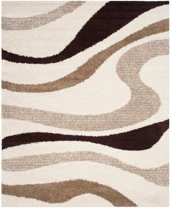Safavieh Shag Sg916 801 Power Loomed Rug