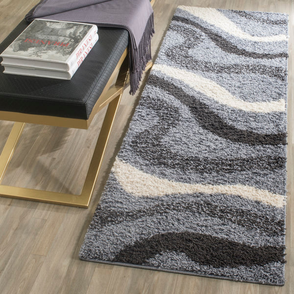 Safavieh Shag Sg916 801 Power Loomed Rug