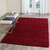 Safavieh Athens Shag Polypropylene Pile Power Loomed Shag & Flokati Rug SGAS119R-28