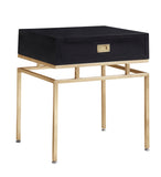 Genoa Black Side Table