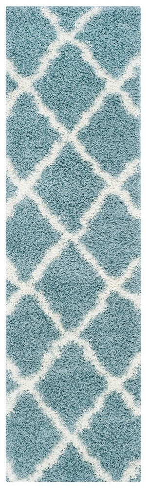 Safavieh Dallas Shag 257 Polypropylene Pile Power Loomed Shag & Flokati Rug SGD257C-10SQ
