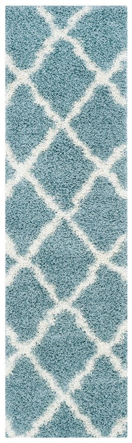Safavieh Dallas Shag 257 Polypropylene Pile Power Loomed Shag & Flokati Rug SGD257C-10SQ