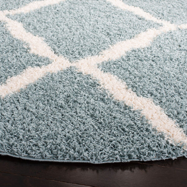 Safavieh Dallas Shag 257 Polypropylene Pile Power Loomed Shag & Flokati Rug SGD257C-10SQ