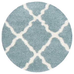 Safavieh Dallas Shag 257 Polypropylene Pile Power Loomed Shag & Flokati Rug SGD257C-10SQ