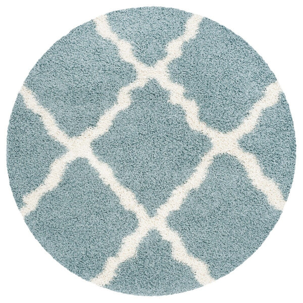 Safavieh Dallas Shag 257 Polypropylene Pile Power Loomed Shag & Flokati Rug SGD257C-10SQ