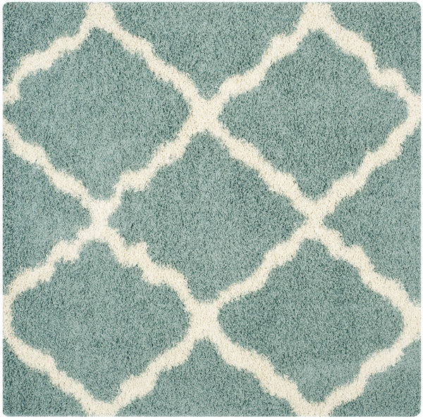 Safavieh Dallas Shag 257 Polypropylene Pile Power Loomed Shag & Flokati Rug SGD257C-10SQ
