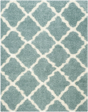 Safavieh Dallas Shag 257 Polypropylene Pile Power Loomed Shag & Flokati Rug SGD257C-10SQ