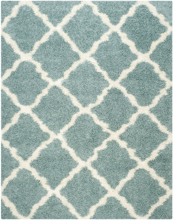 Safavieh Dallas Shag 257 Polypropylene Pile Power Loomed Shag & Flokati Rug SGD257C-10SQ