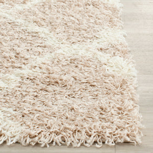 Safavieh Dallas Shag 257 Polypropylene Pile Power Loomed Shag & Flokati Rug SGD257D-10SQ