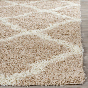 Safavieh Dallas Shag 257 Polypropylene Pile Power Loomed Shag & Flokati Rug SGD257D-10SQ