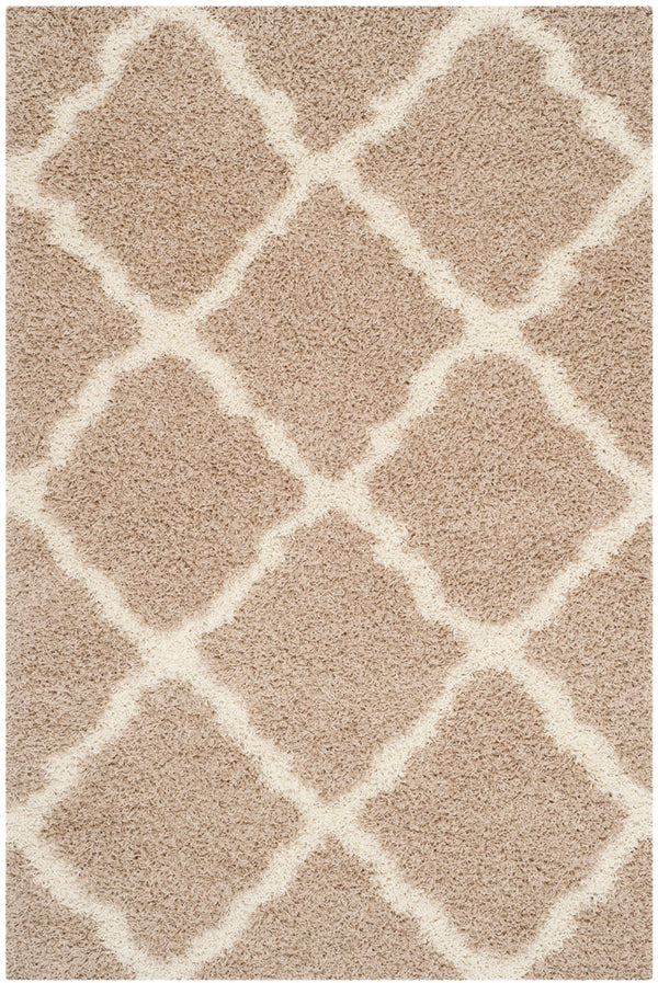 Safavieh Dallas Shag 257 Polypropylene Pile Power Loomed Shag & Flokati Rug SGD257D-10SQ