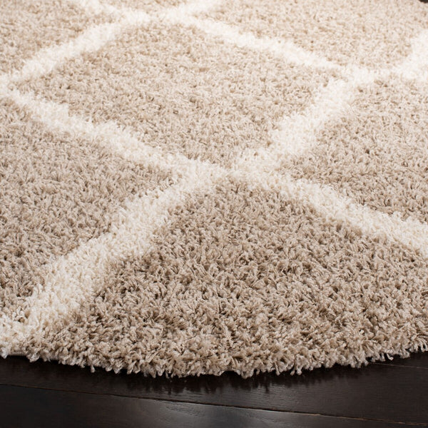 Safavieh Dallas Shag 257 Polypropylene Pile Power Loomed Shag & Flokati Rug SGD257D-10SQ