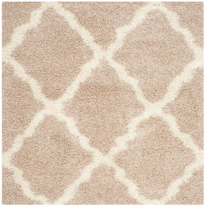 Safavieh Dallas Shag 257 Polypropylene Pile Power Loomed Shag & Flokati Rug SGD257D-10SQ