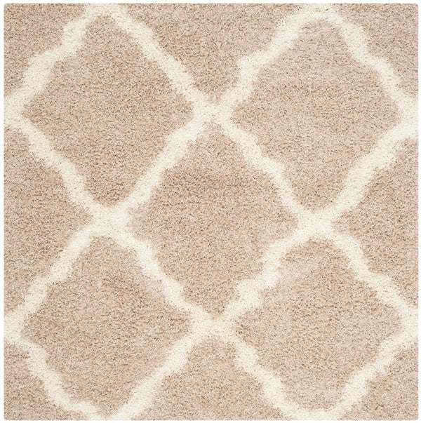 Safavieh Dallas Shag 257 Polypropylene Pile Power Loomed Shag & Flokati Rug SGD257D-10SQ