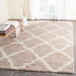 Safavieh Dallas Shag 257 Polypropylene Pile Power Loomed Shag & Flokati Rug SGD257D-10SQ