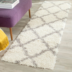Safavieh Dallas Shag 257 Polypropylene Pile Power Loomed Shag & Flokati Rug SGD257F-10SQ