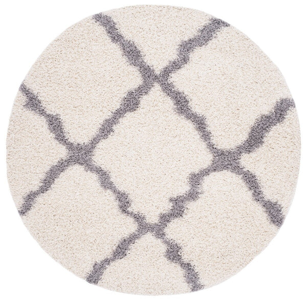 Safavieh Dallas Shag 257 Polypropylene Pile Power Loomed Shag & Flokati Rug SGD257F-10SQ