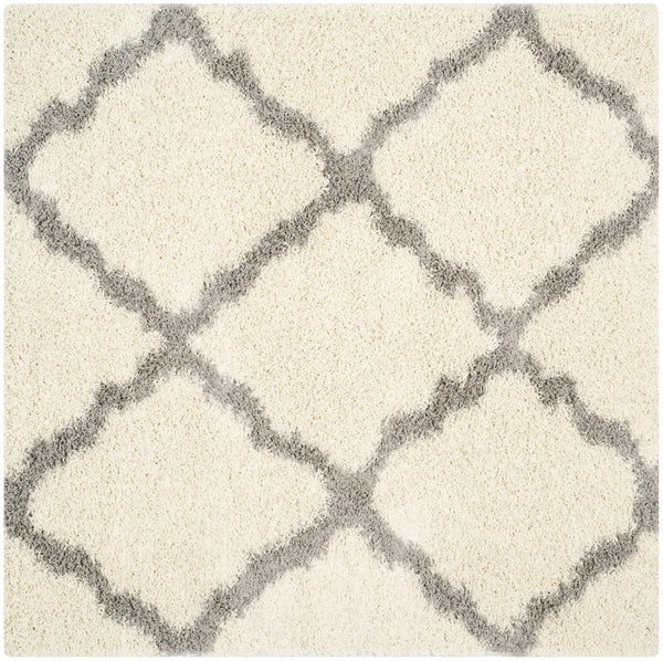 Safavieh Dallas Shag 257 Polypropylene Pile Power Loomed Shag & Flokati Rug SGD257F-10SQ
