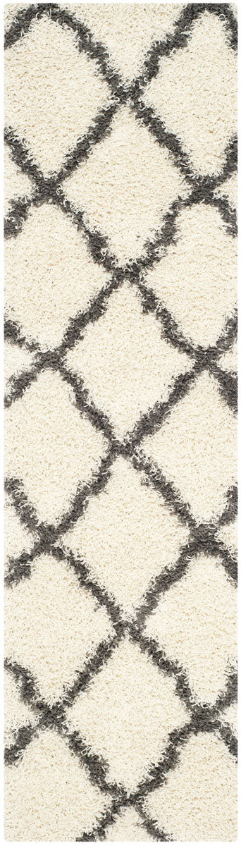 Safavieh Dallas Shag 257 Polypropylene Pile Power Loomed Shag & Flokati Rug SGD257H-10SQ