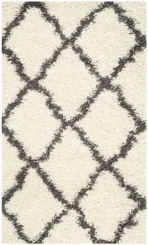 Safavieh Dallas Shag 257 Polypropylene Pile Power Loomed Shag & Flokati Rug SGD257H-10SQ