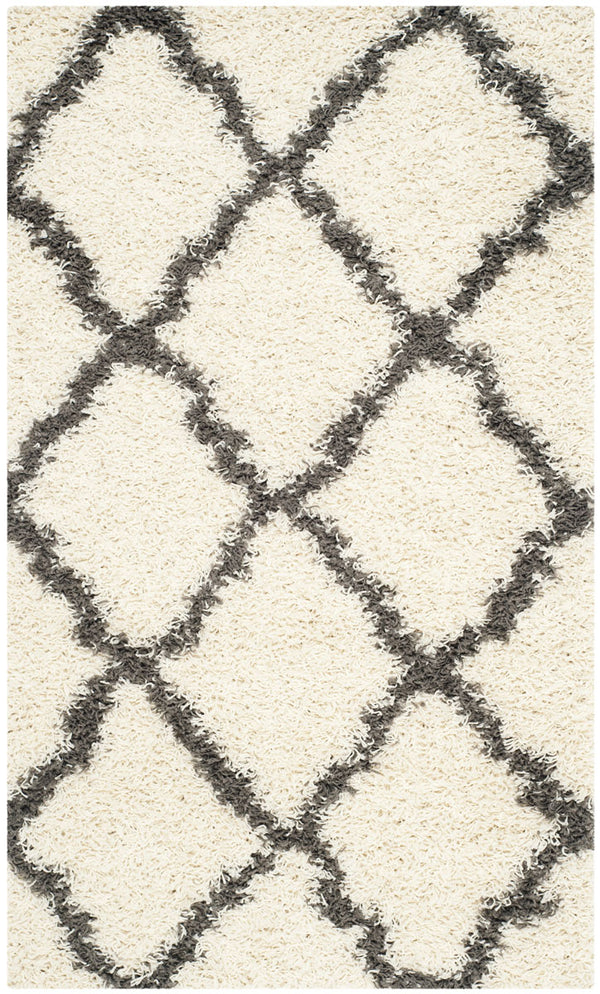 Safavieh Dallas Shag 257 Polypropylene Pile Power Loomed Shag & Flokati Rug SGD257H-10SQ