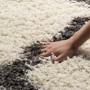 Safavieh Dallas Shag 257 Polypropylene Pile Power Loomed Shag & Flokati Rug SGD257H-10SQ