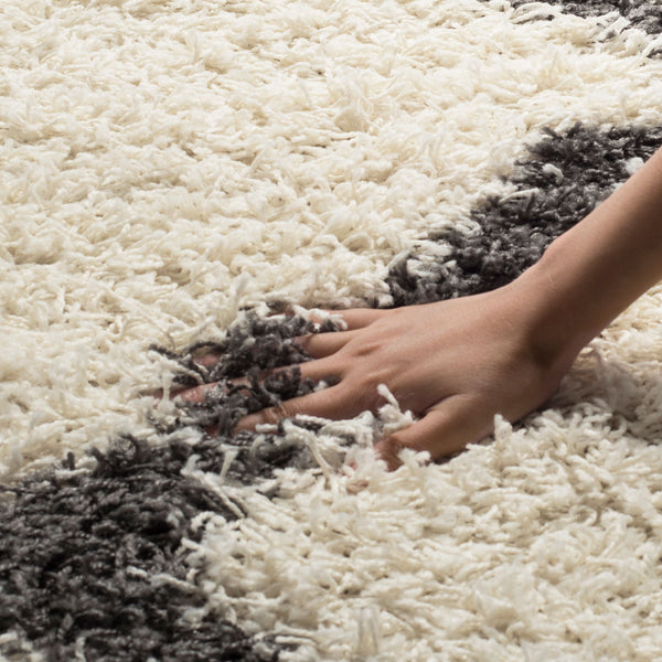 Safavieh Dallas Shag 257 Polypropylene Pile Power Loomed Shag & Flokati Rug SGD257H-10SQ